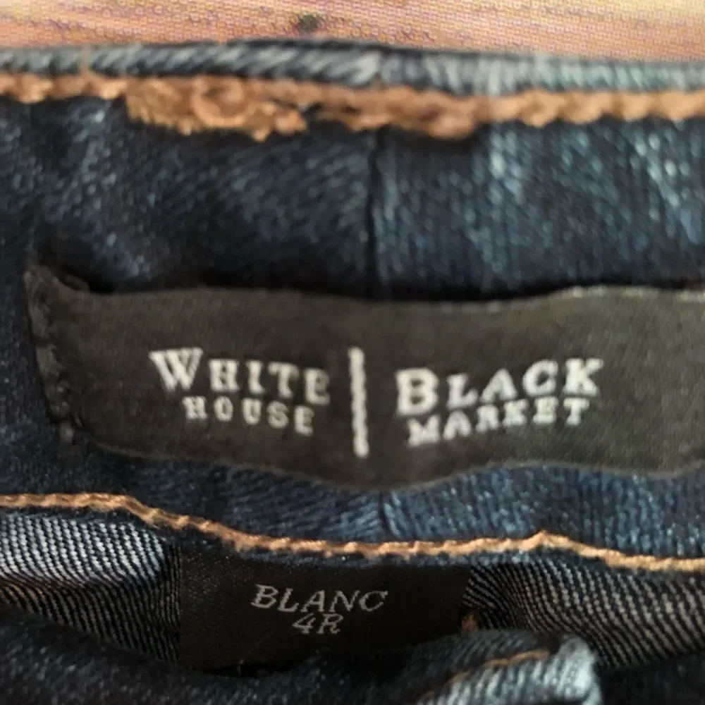 🍒 WHBM slim Leg Jeans size 4R - Picture 4 of 4